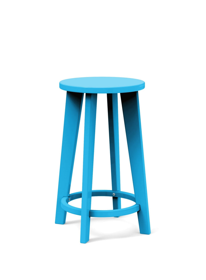 Norm Counter Stool - Loll Designs - Outdoor Furniture - Sky Blue - HORNE