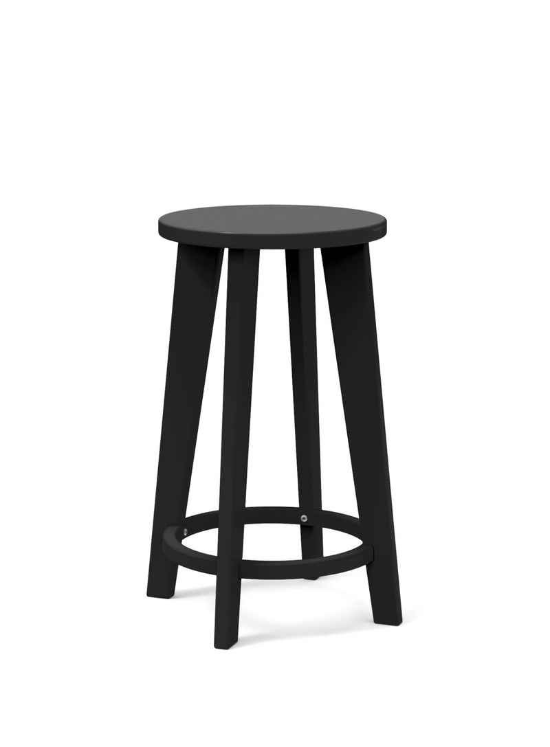 Norm Counter Stool - Loll Designs - Outdoor Furniture - Black - HORNE