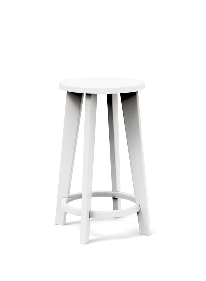 Norm Counter Stool - Loll Designs - Outdoor Furniture - Cloud White - HORNE