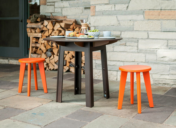 Norm Dining Stool - Loll Designs - Outdoor Furniture - Driftwood - HORNE