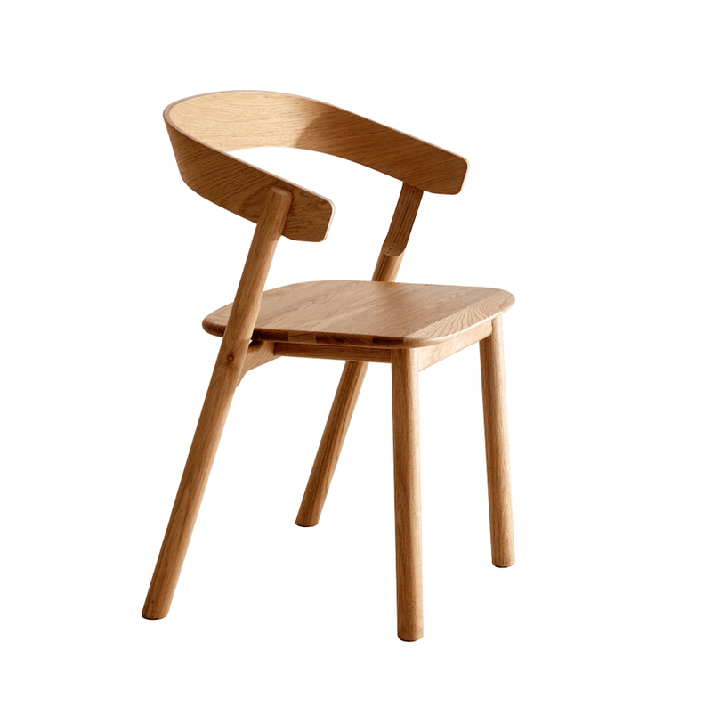 Nude Dining Chair - Set of 2 - Made By Choice - Chairs - Natural Oak - No Upholstery - HORNE