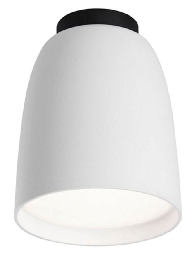 Nut PF/10 Outdoor Ceiling Lamp - Bover - Ceiling Lights - Textured White - 0 - 10V Dimmable - HORNE