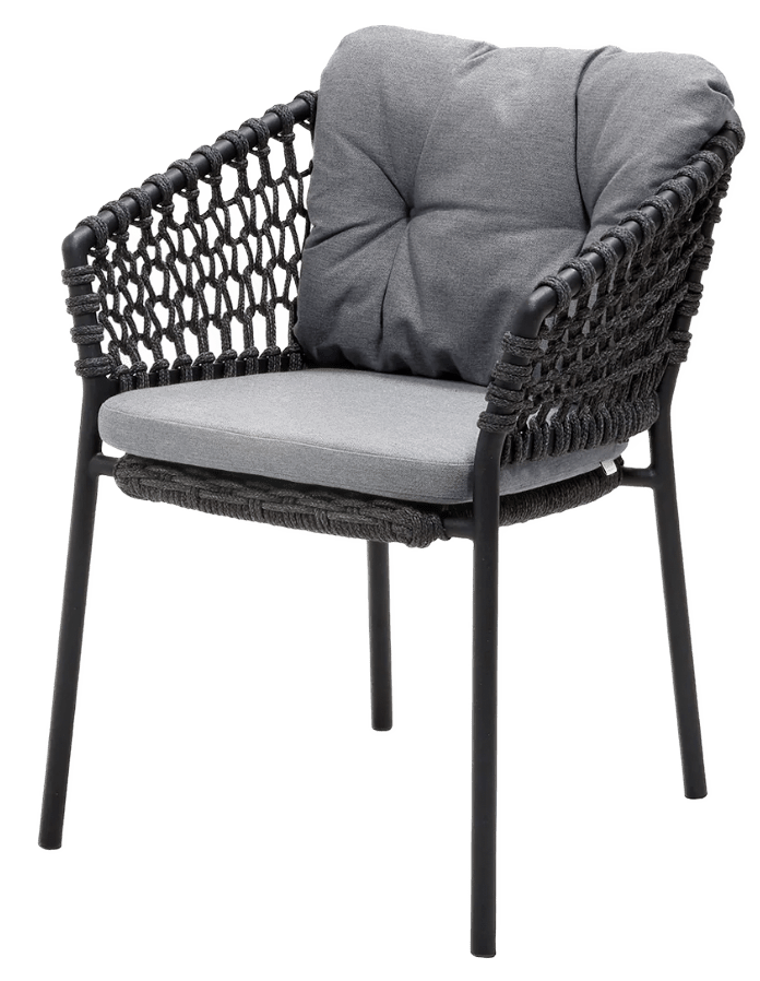 Ocean Chair - Cane Line - Outdoor Furniture - Dark Green - No Cushion - HORNE