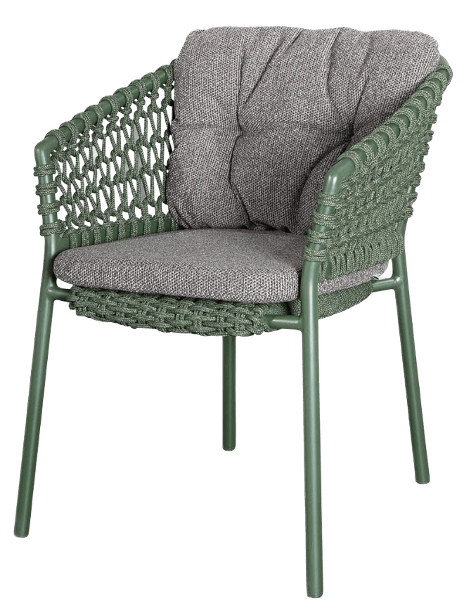 Ocean Chair - Cane Line - Outdoor Furniture - Dark Green - No Cushion - HORNE