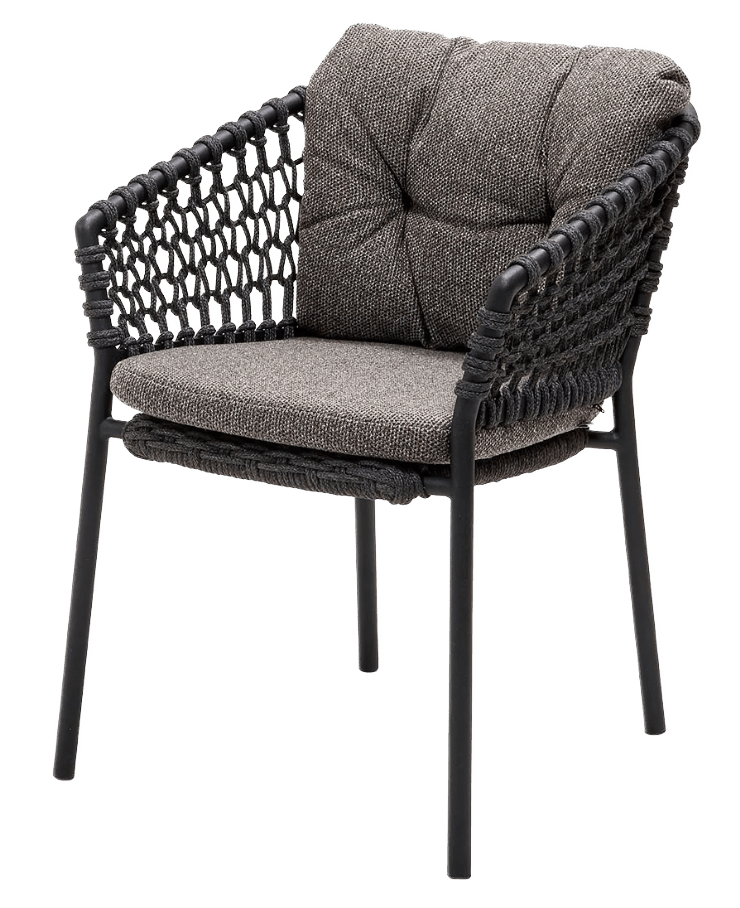 Ocean Chair - Cane Line - Outdoor Furniture - Dark Green - No Cushion - HORNE