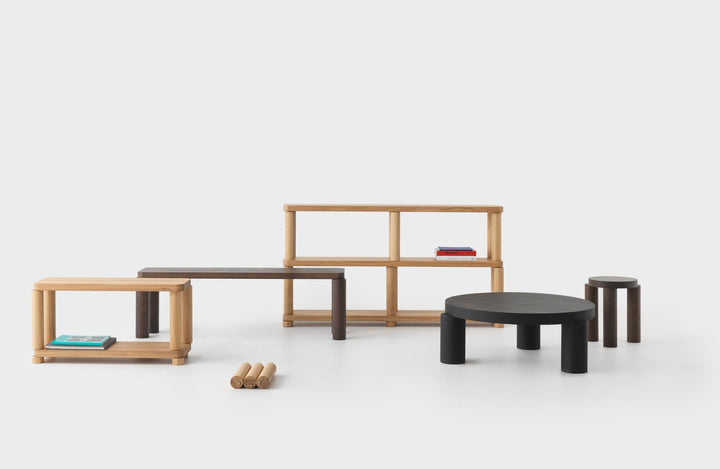 Offset Bench - Resident - Table + Task - Natural - HORNE