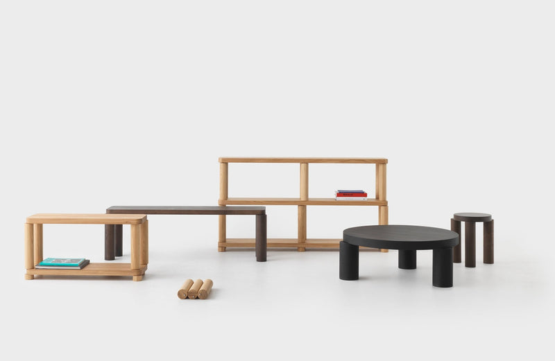 Offset Bench - Resident - Table + Task - Natural - HORNE