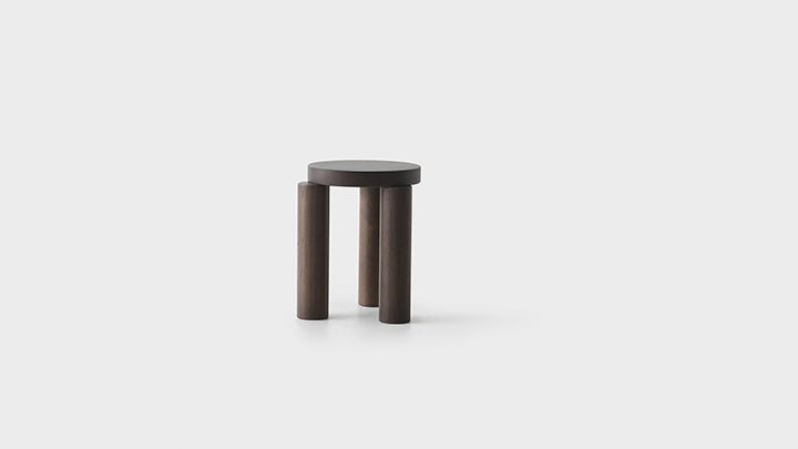 Offset Stool - Resident - Table + Task - Umber - HORNE