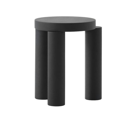 Offset Stool - Resident - Table + Task - Black - HORNE