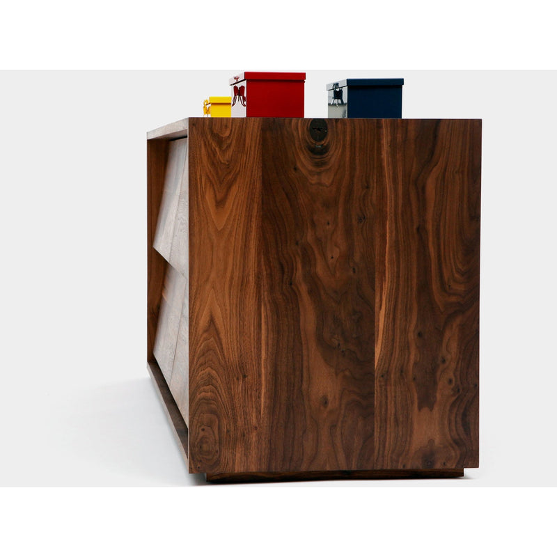 Oliver Small Walnut Storage Chest of Drawers