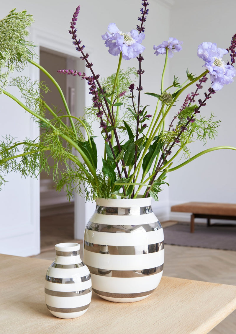 Omaggio Vase - Silver - Kähler - Vases - 3.1