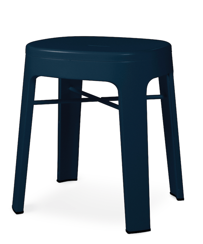 Ombra Low Stool - RS Barcelona - Stools + Benches + Ottomans - Add Backrest - Green - HORNE