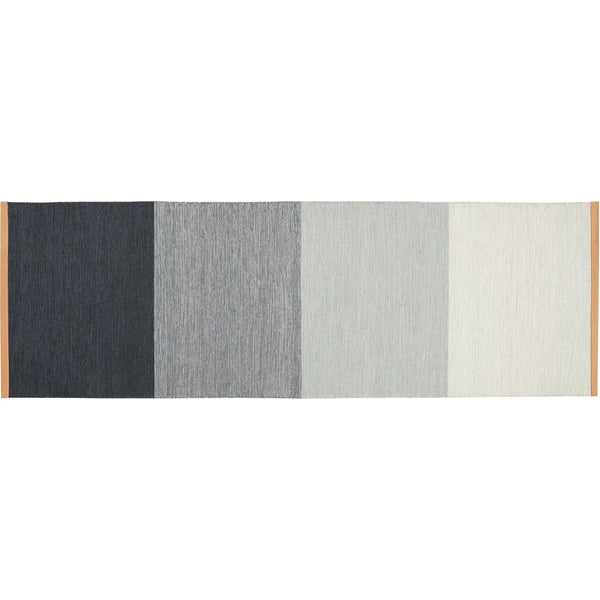 Open Box - Fields Wool Rugs - Runner/Blue Gray