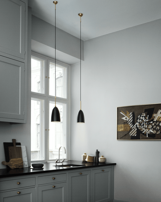 Open Box - Gräshoppa Pendant - Anthracite Grey - Gubi - Sale - HORNE