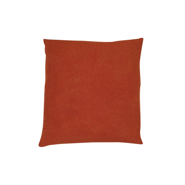 Open Box - Simple Linen Pillow - Large/Rust