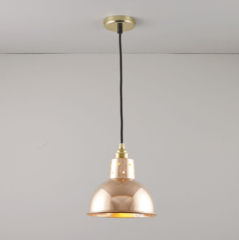 Open Box - Spun Reflector Pendant - Polished Copper - Davey Lighting - Sale - HORNE