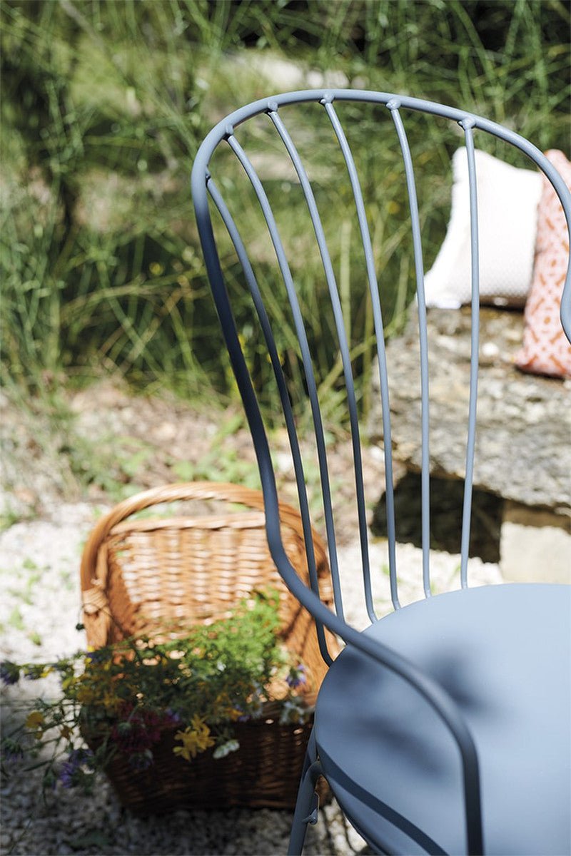 Opera+ Armchair - Set of 2 - Fermob - Outdoor Furniture - Acapulco Blue - HORNE