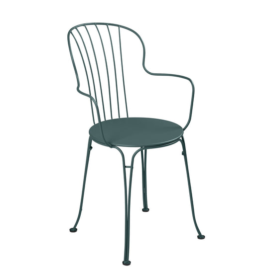 Opera+ Armchair - Set of 2 - Fermob - Outdoor Furniture - Storm Grey - HORNE
