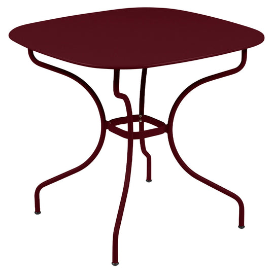 Opera+ Carronde Table 32" x 32" - Fermob - Outdoor Furniture - Black Cherry - HORNE