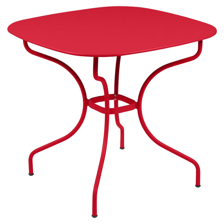 Opera+ Carronde Table 32" x 32" - Fermob - Outdoor Furniture - Poppy Red - HORNE