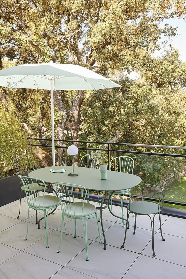 Opera+ Side Chair - Set of 2 - Fermob - Outdoor Furniture - Storm Grey - HORNE