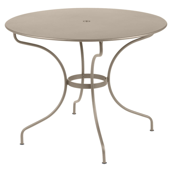 Opera+ Table 38" - Fermob - Outdoor Furniture - Nutmeg - HORNE