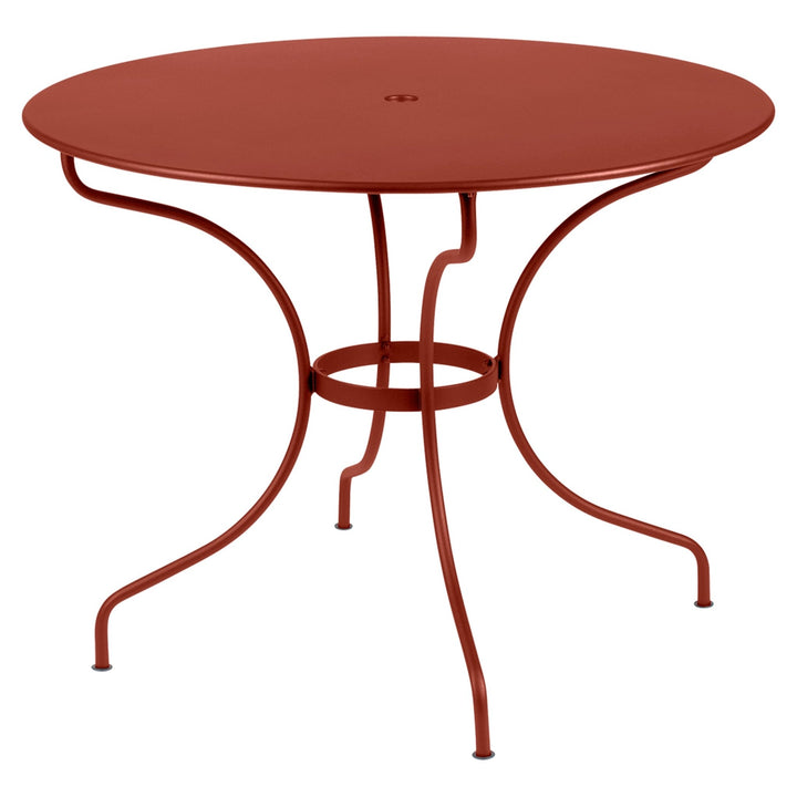 Opera+ Table 38" - Fermob - Outdoor Furniture - Red Ochre - HORNE
