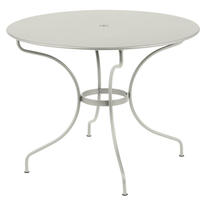 Opera+ Table 38" - Fermob - Outdoor Furniture - Clay Grey - HORNE