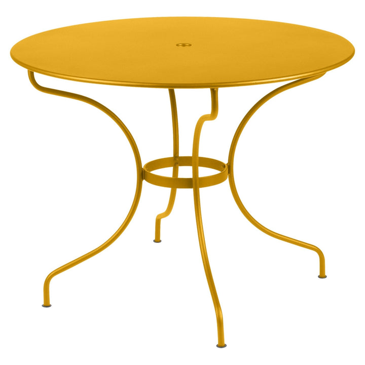 Opera+ Table 38" - Fermob - Outdoor Furniture - Honey Textured - HORNE