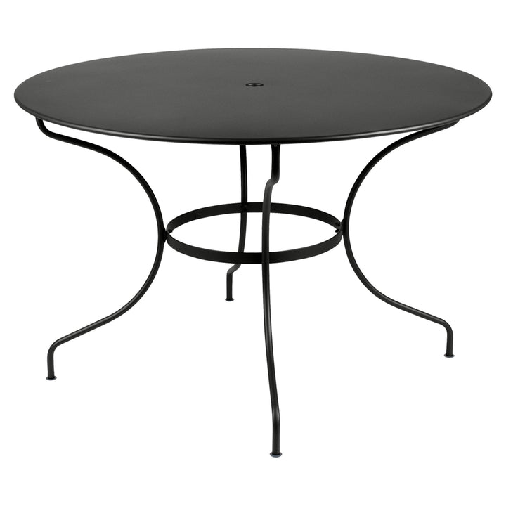 Opera+ Table 46" - Fermob - Outdoor Furniture - Liquorice - HORNE