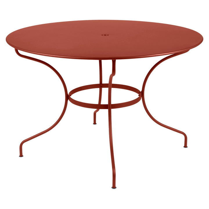 Opera+ Table 46" - Fermob - Outdoor Furniture - Red Ochre - HORNE
