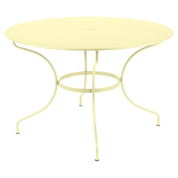 Opera+ Table 46" - Fermob - Outdoor Furniture - Frosted Lemon - HORNE