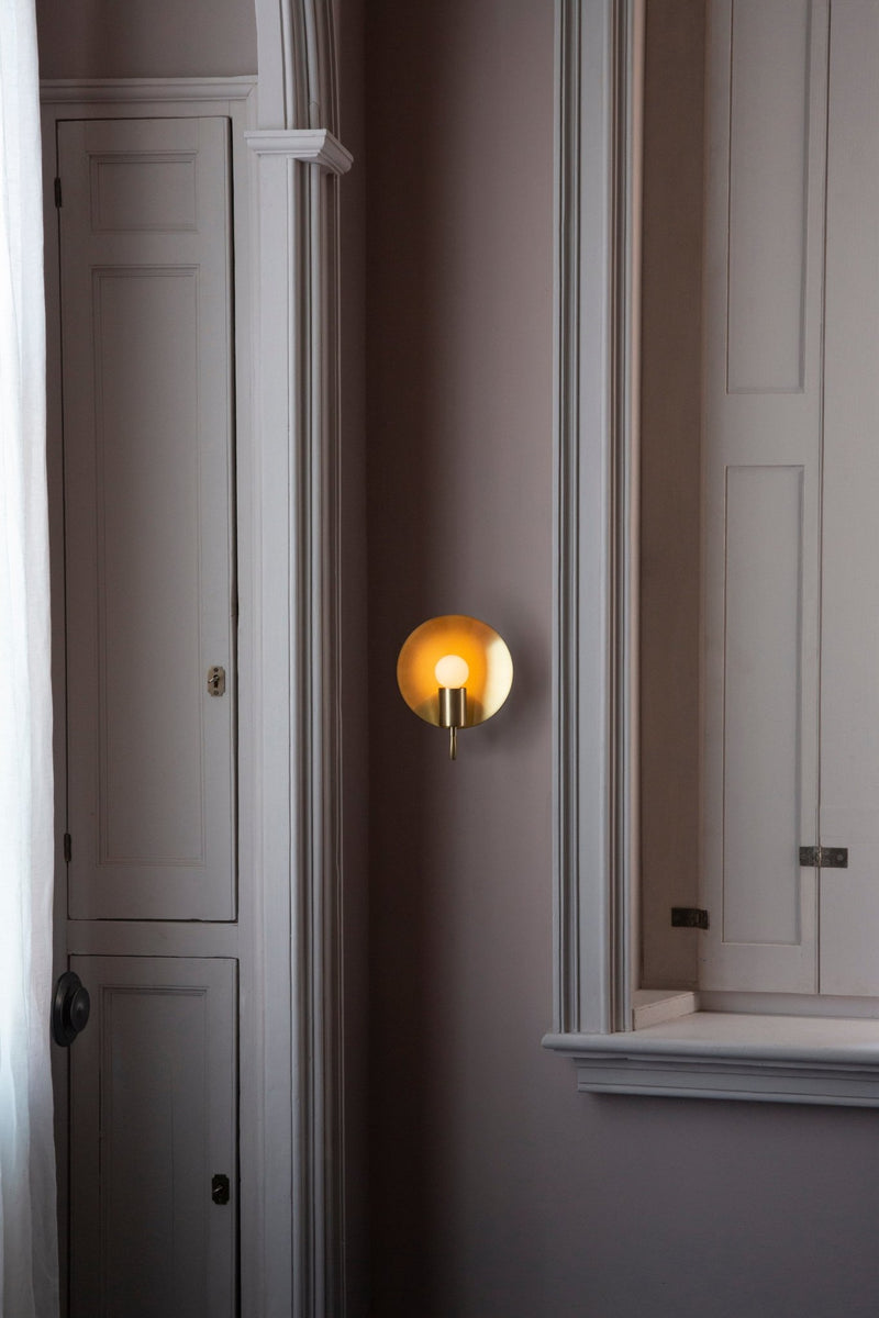Orbit ADA Wall Sconce - Workstead - Wall Sconces - Hewn Brass - HORNE