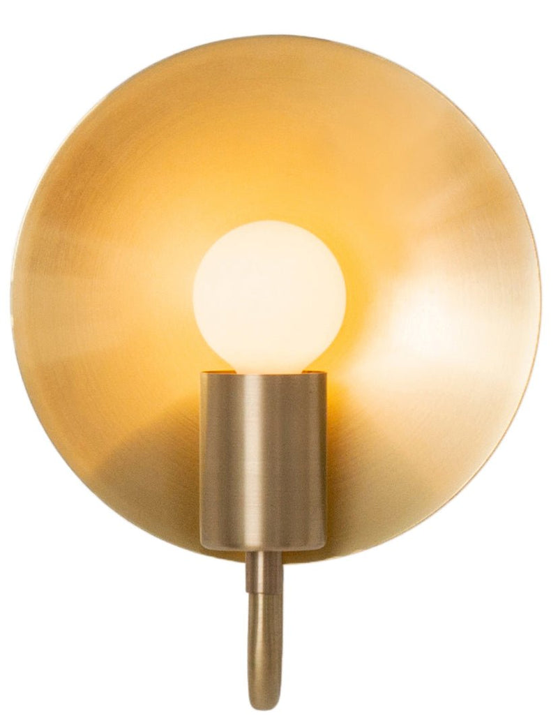 Orbit ADA Wall Sconce - Workstead - Wall Sconces - Hewn Brass - HORNE