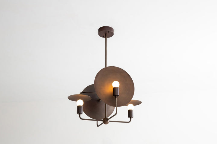 Orbit Chandelier - Workstead - Chandeliers - Brushed Nickel - Small - HORNE