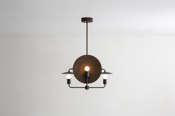 Orbit Chandelier - Workstead - Chandeliers - Brushed Nickel - Small - HORNE