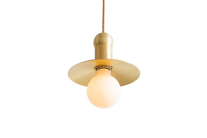 Orbit Cord Pendant - Workstead - Pendants - Hewn Brass - HORNE