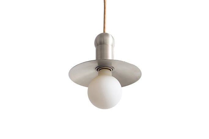Orbit Cord Pendant - Workstead - Pendants - Brushed Nickel - HORNE