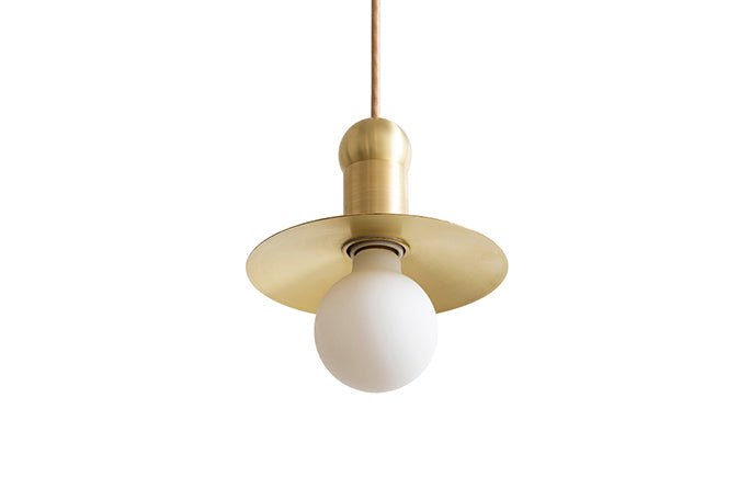 Orbit Cord Pendant - Workstead - Pendants - Hewn Brass - HORNE
