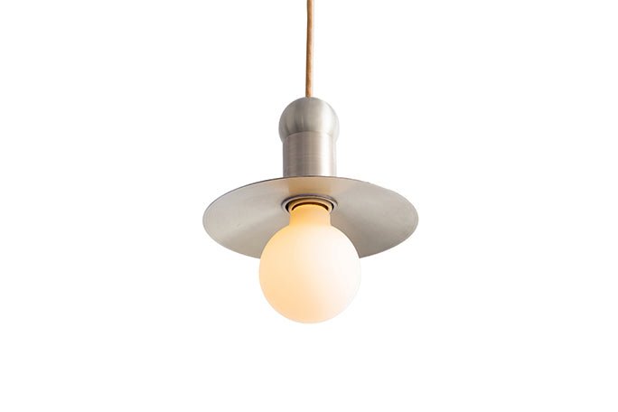 Orbit Cord Pendant - Workstead - Pendants - Brushed Nickel - HORNE