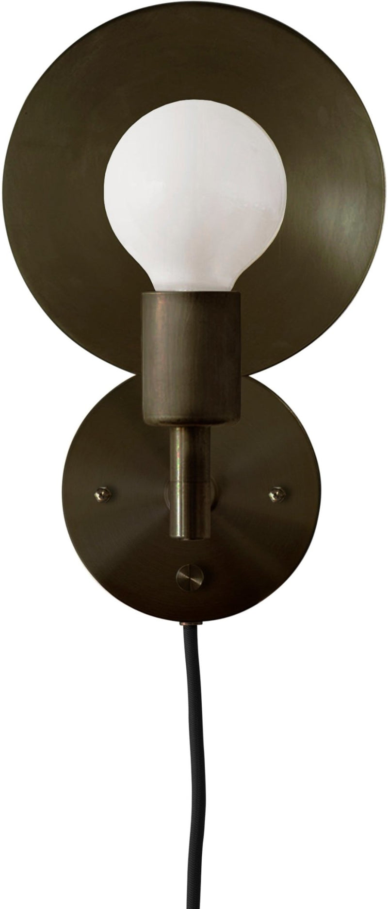 Orbit Sconce - Workstead - Wall Sconces - Hardwired - Hewn Brass - HORNE