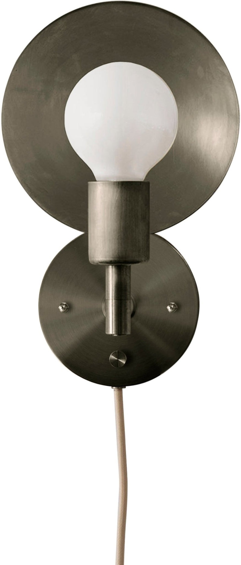 Orbit Sconce - Workstead - Wall Sconces - Hardwired - Hewn Brass - HORNE