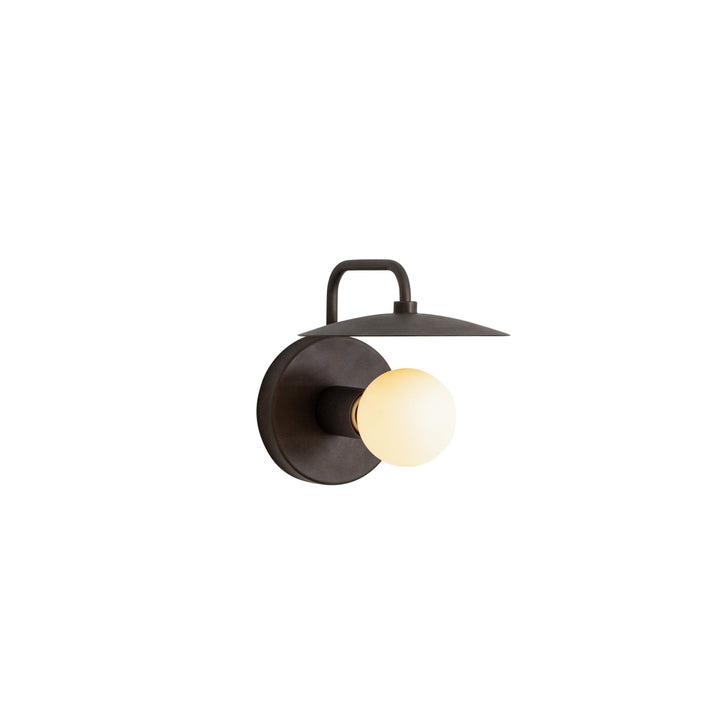 Orbit Solo Wall Sconce - Workstead - Wall Sconces - Hand - Finished Bronze - HORNE