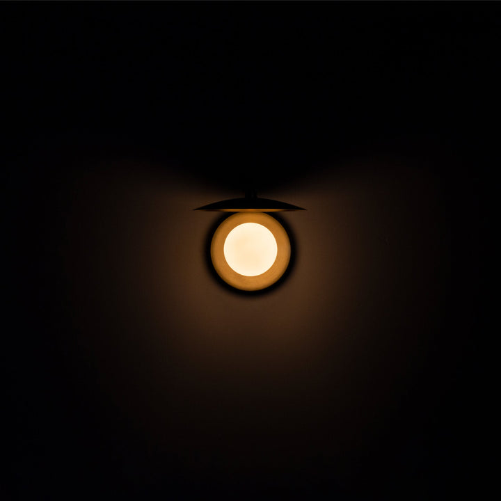 Orbit Solo Wall Sconce - Workstead - Wall Sconces - Hand - Finished Bronze - HORNE
