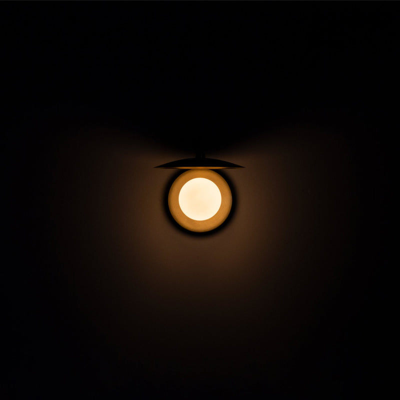 Orbit Solo Wall Sconce - Workstead - Wall Sconces - Brushed Nickel - HORNE