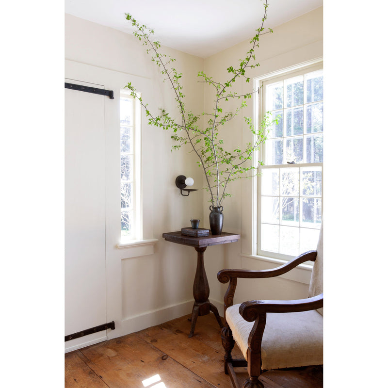 Orbit Solo Wall Sconce - Workstead - Wall Sconces - Brushed Nickel - HORNE