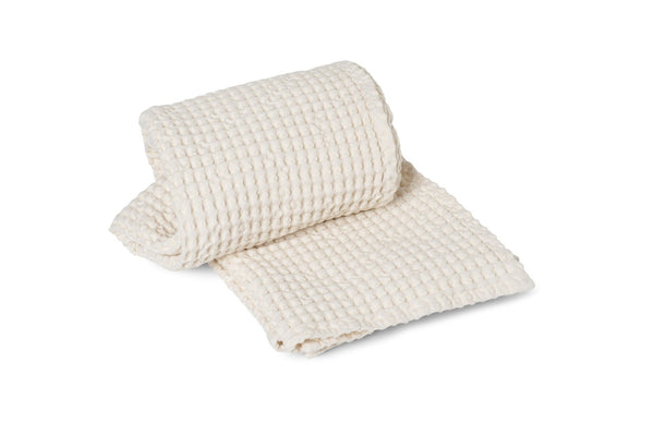 Organic Bath Towel - Ferm Living - Off - White - HORNE