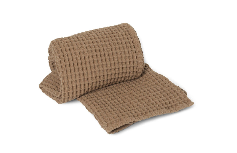 Organic Bath Towel - Ferm Living - Olive - HORNE