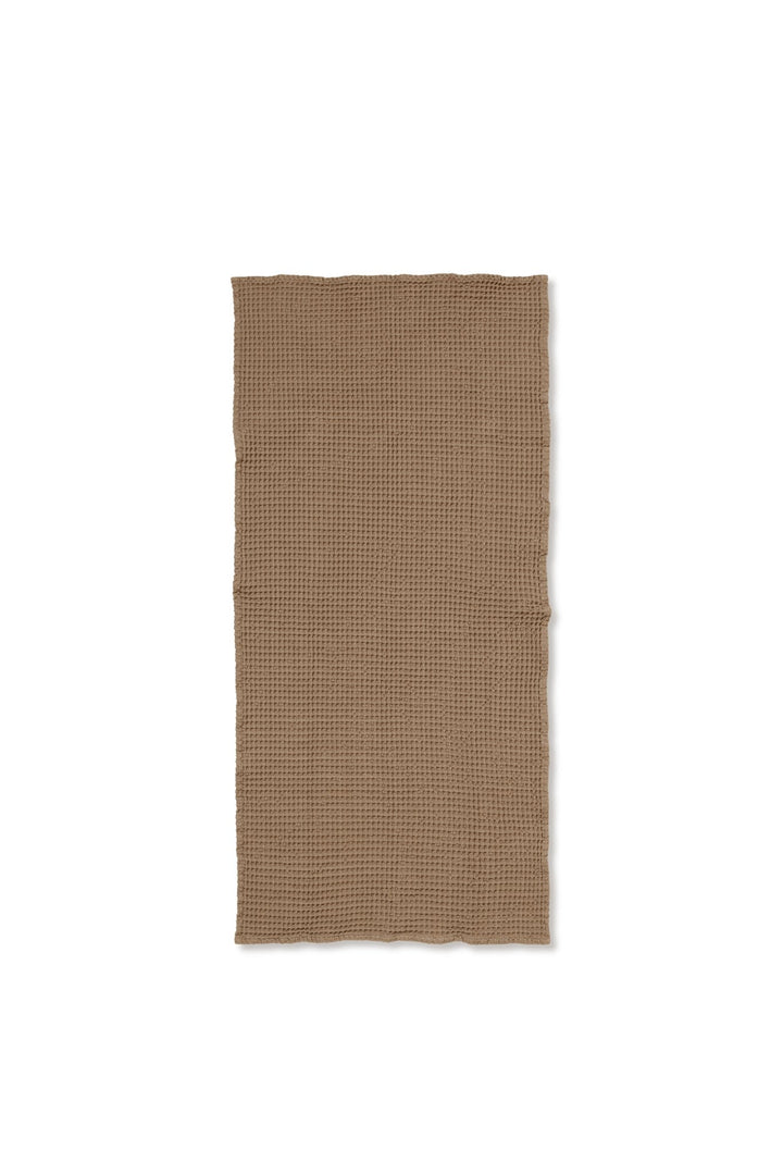 Organic Bath Towel - Ferm Living - Tan - HORNE