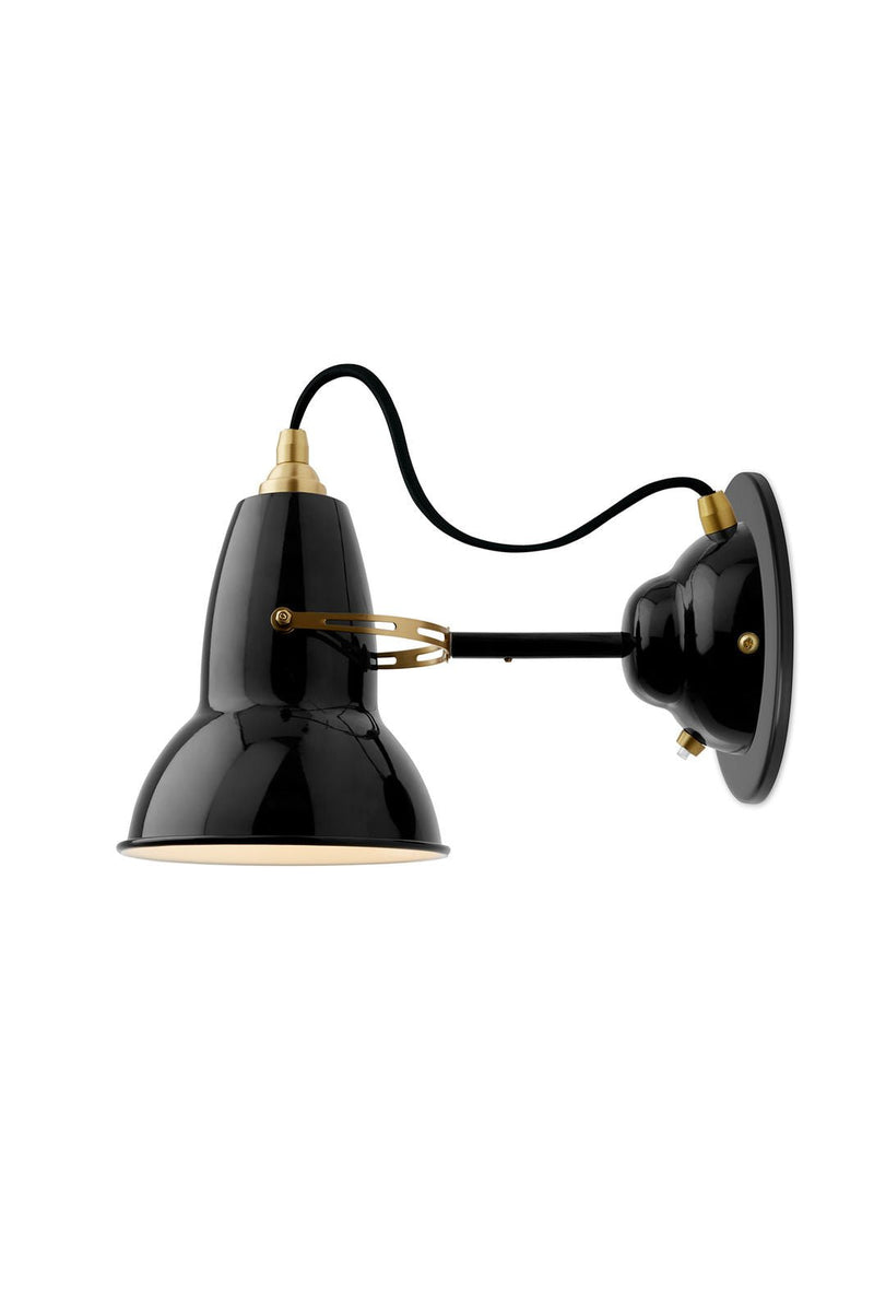 Original 1227 Brass Wall Light - Anglepoise - Wall Sconces - Jet Black - HORNE